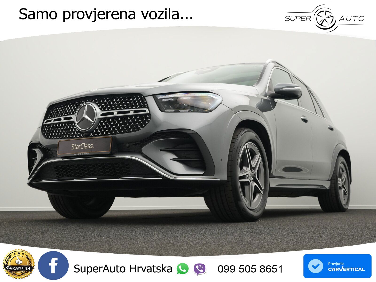 Mercedes GLE 450d (367 KS) EQ Boost 4MATIC 9G-TRONIC AMG LED+GR SJED+ACC