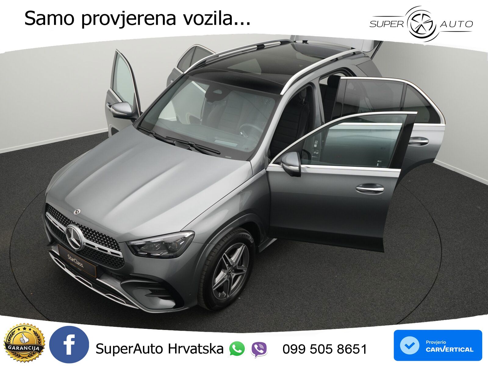 Mercedes GLE 450d (367 KS) EQ Boost 4MATIC 9G-TRONIC AMG LED+GR SJED+ACC