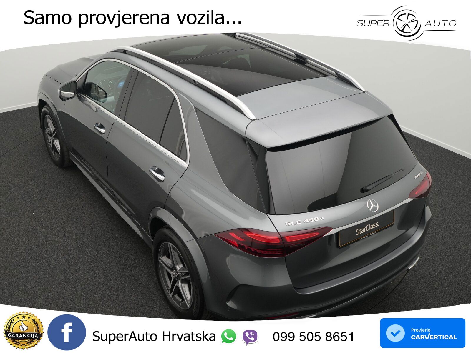 Mercedes GLE 450d (367 KS) EQ Boost 4MATIC 9G-TRONIC AMG LED+GR SJED+ACC