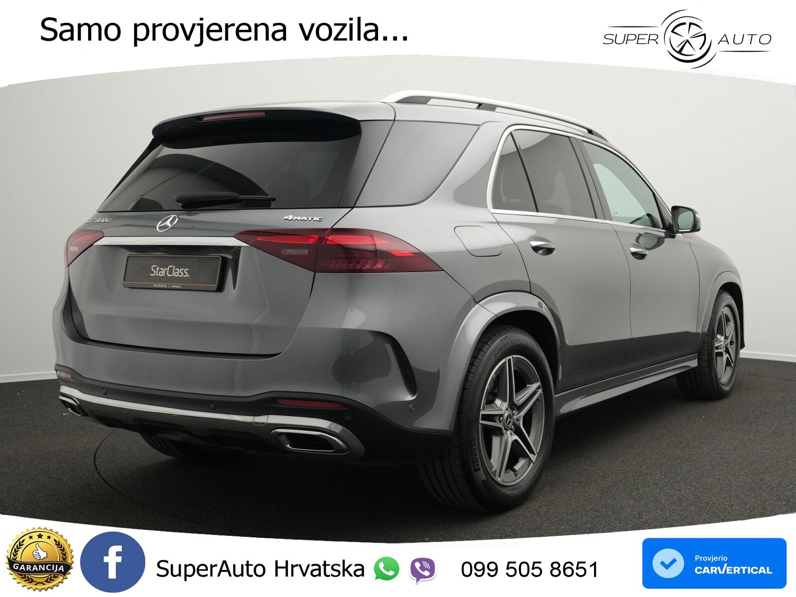 Mercedes GLE 450d (367 KS) EQ Boost 4MATIC 9G-TRONIC AMG LED+GR SJED+ACC