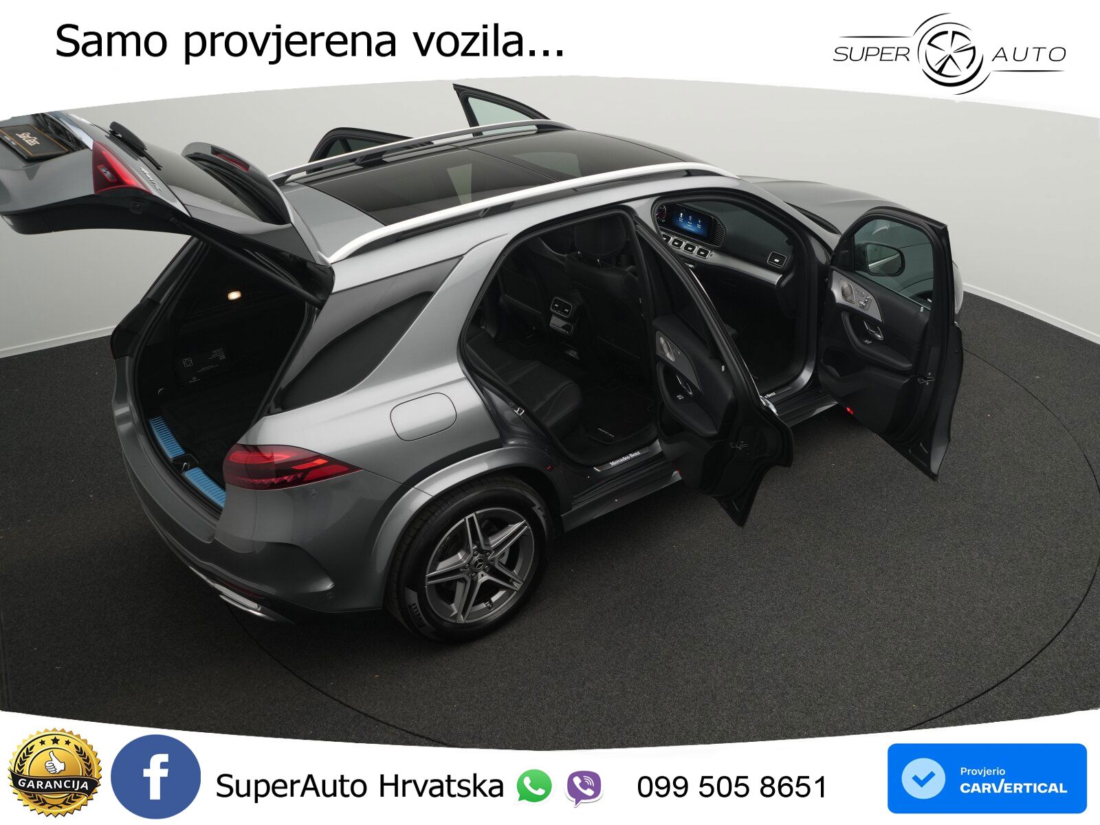 Mercedes GLE 450d (367 KS) EQ Boost 4MATIC 9G-TRONIC AMG LED+GR SJED+ACC