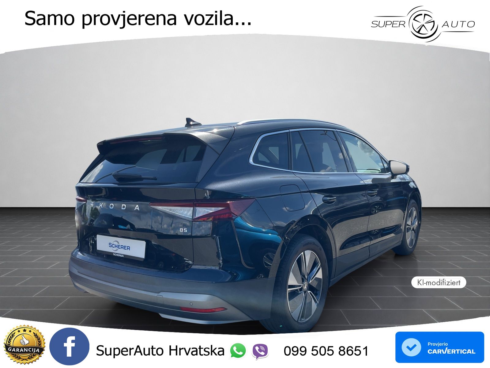 Škoda Enyaq 85 82 kWh (286 KS) LED+GR SJED+ACC