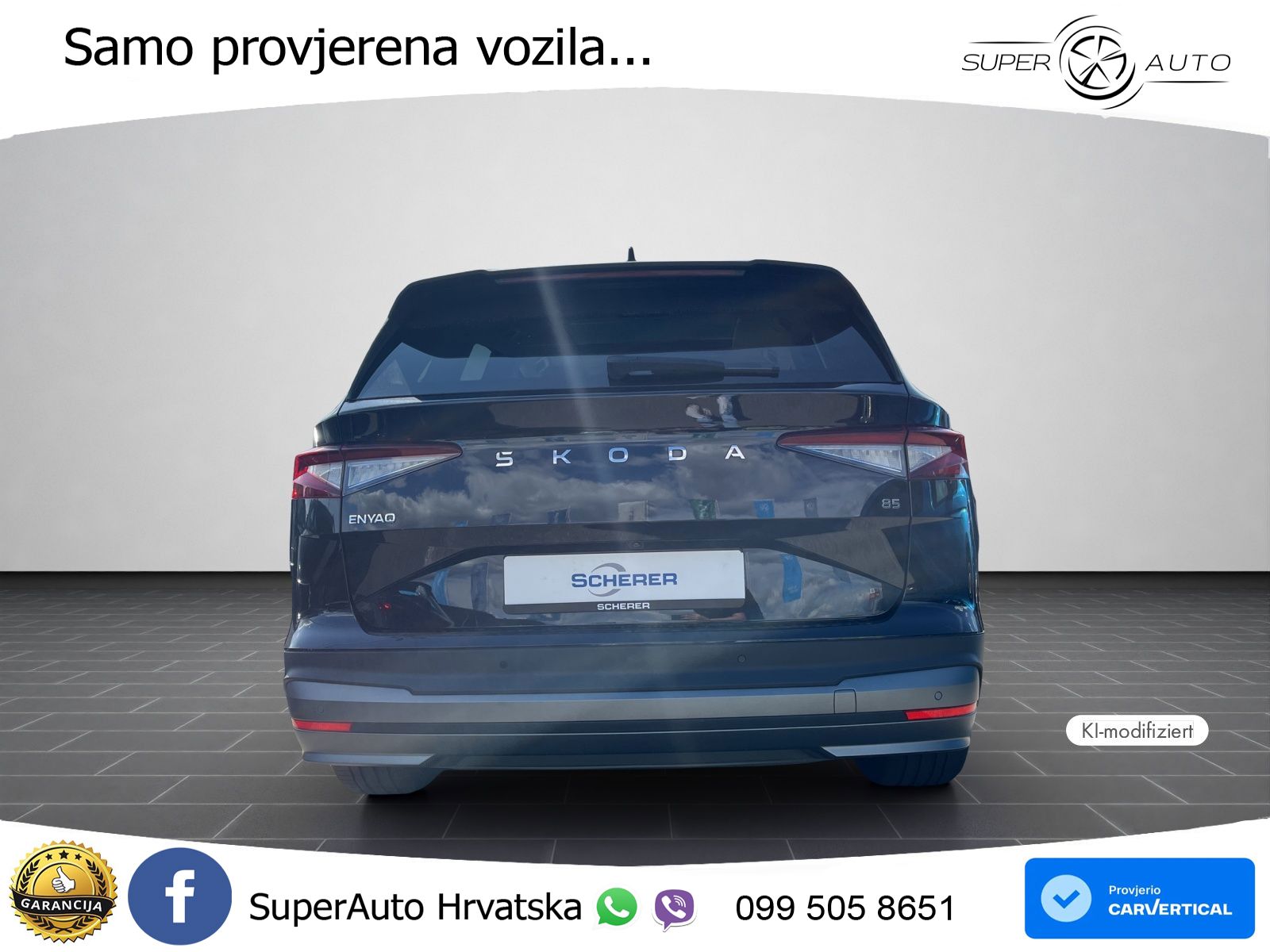 Škoda Enyaq 85 82 kWh (286 KS) LED+GR SJED+ACC