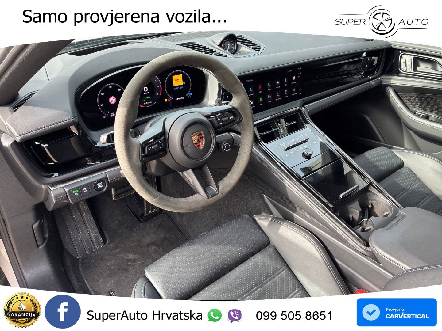 Porsche Panamera 4 2.9 V6 (470 KS) E-Hybrid PDK ACC+HEAD+4xGR SJED+360+PANO