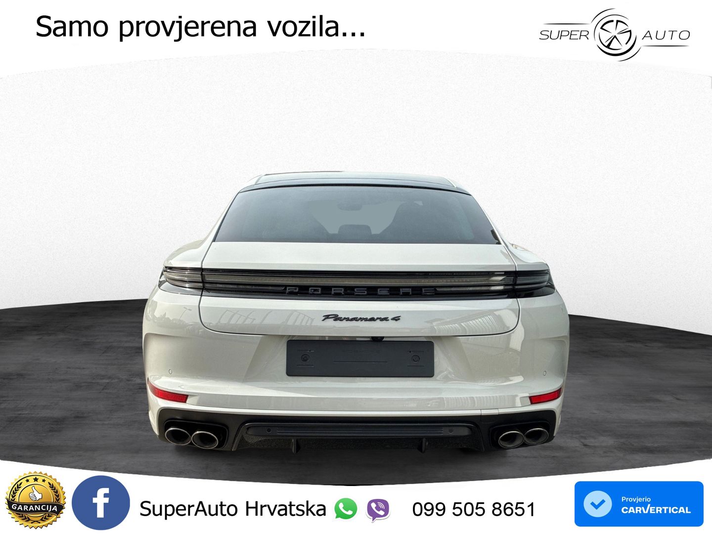 Porsche Panamera 4 2.9 V6 (470 KS) E-Hybrid PDK ACC+HEAD+4xGR SJED+360+PANO