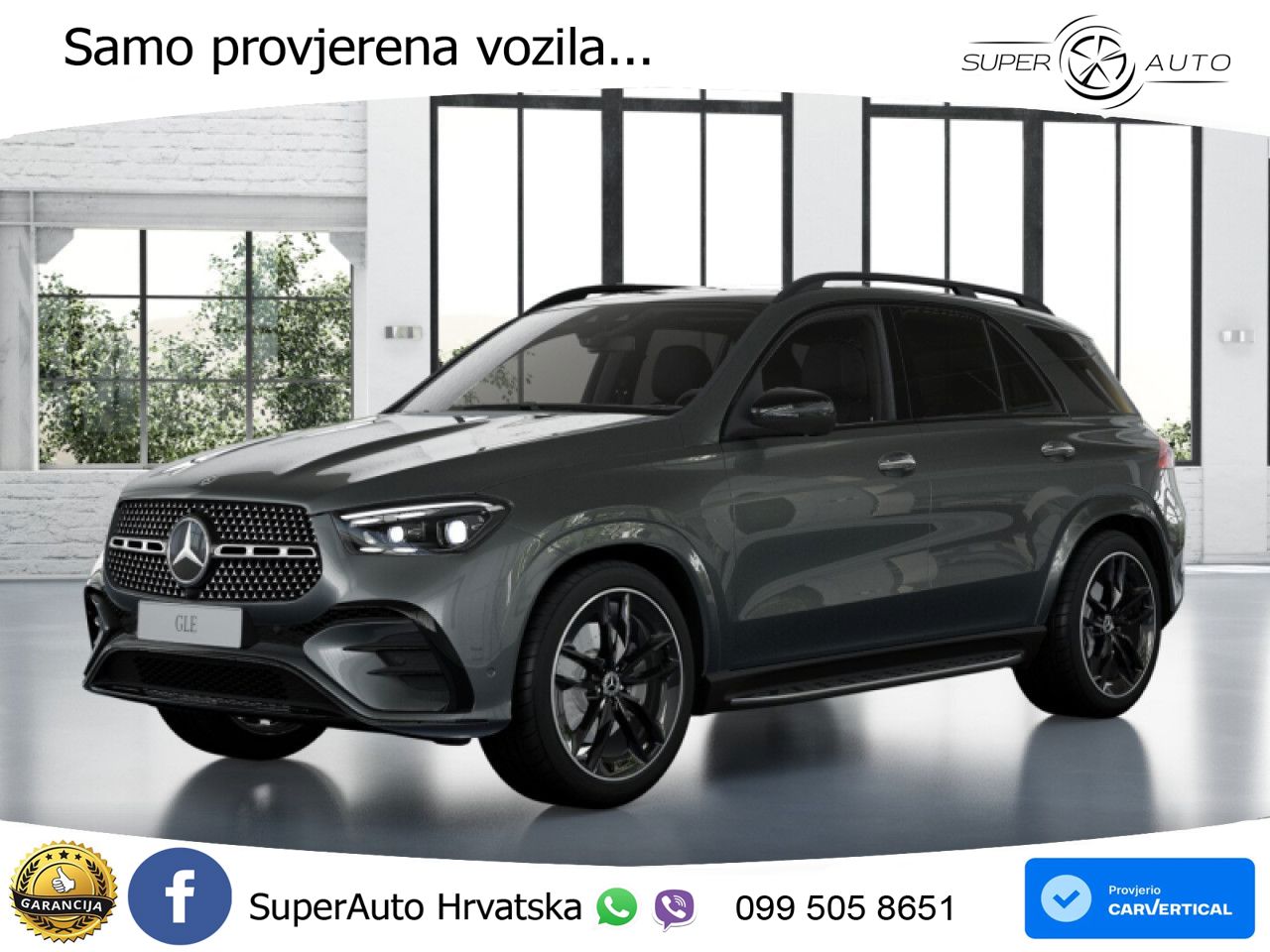 Mercedes GLE 450d (367 KS) EQ Boost 4MATIC 9G-TRONIC AMG LED+GR SJED+ACC