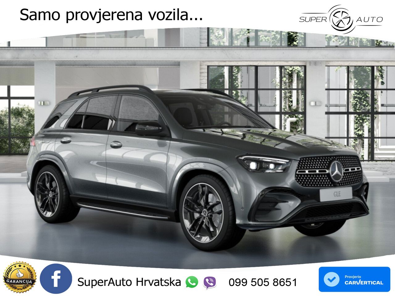 Mercedes GLE 450d (367 KS) EQ Boost 4MATIC 9G-TRONIC AMG LED+GR SJED+ACC