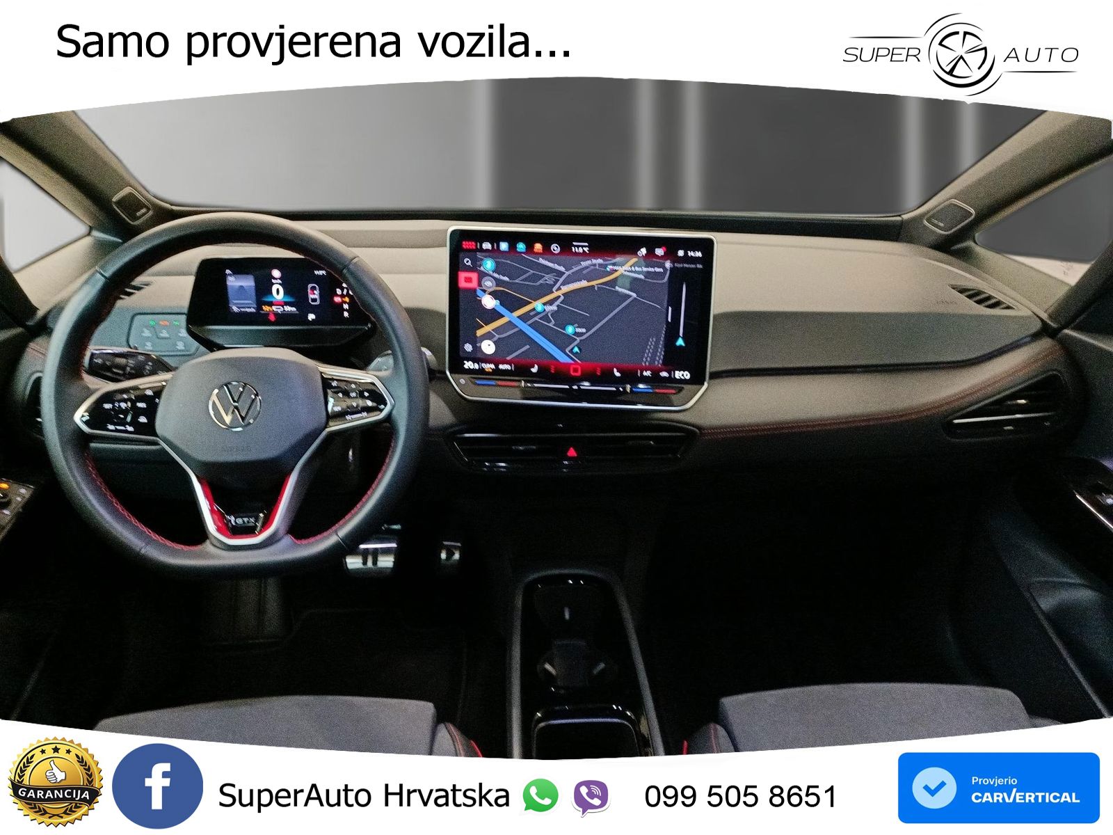 Volkswagen ID.3 GTX Performance 84 kWh (326 KS) LED+GR SJED+ACC