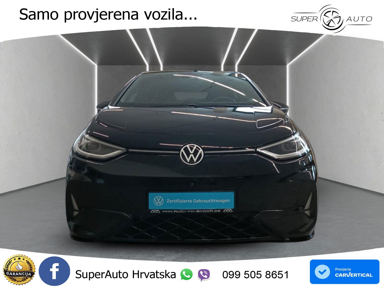 Volkswagen ID.3 GTX Performance 84 kWh (326 KS) LED+GR SJED+ACC