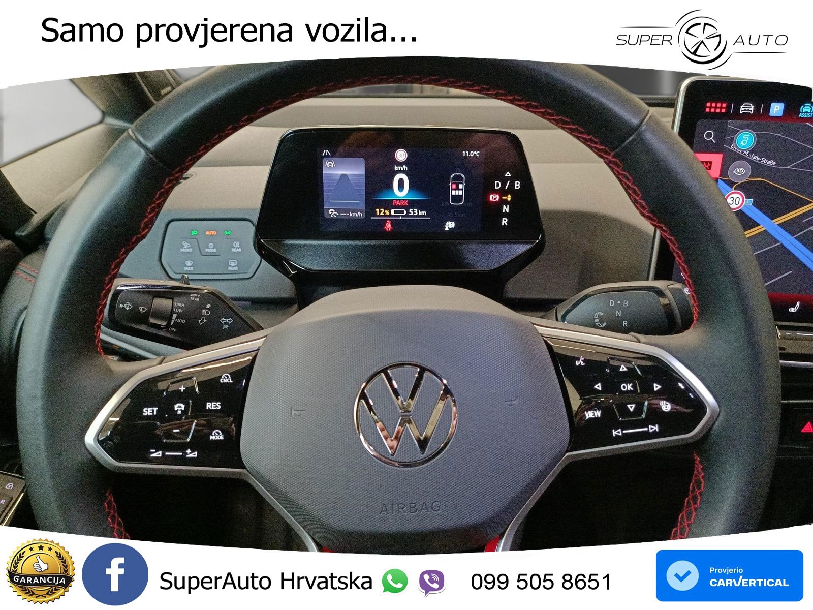 Volkswagen ID.3 GTX Performance 84 kWh (326 KS) LED+GR SJED+ACC