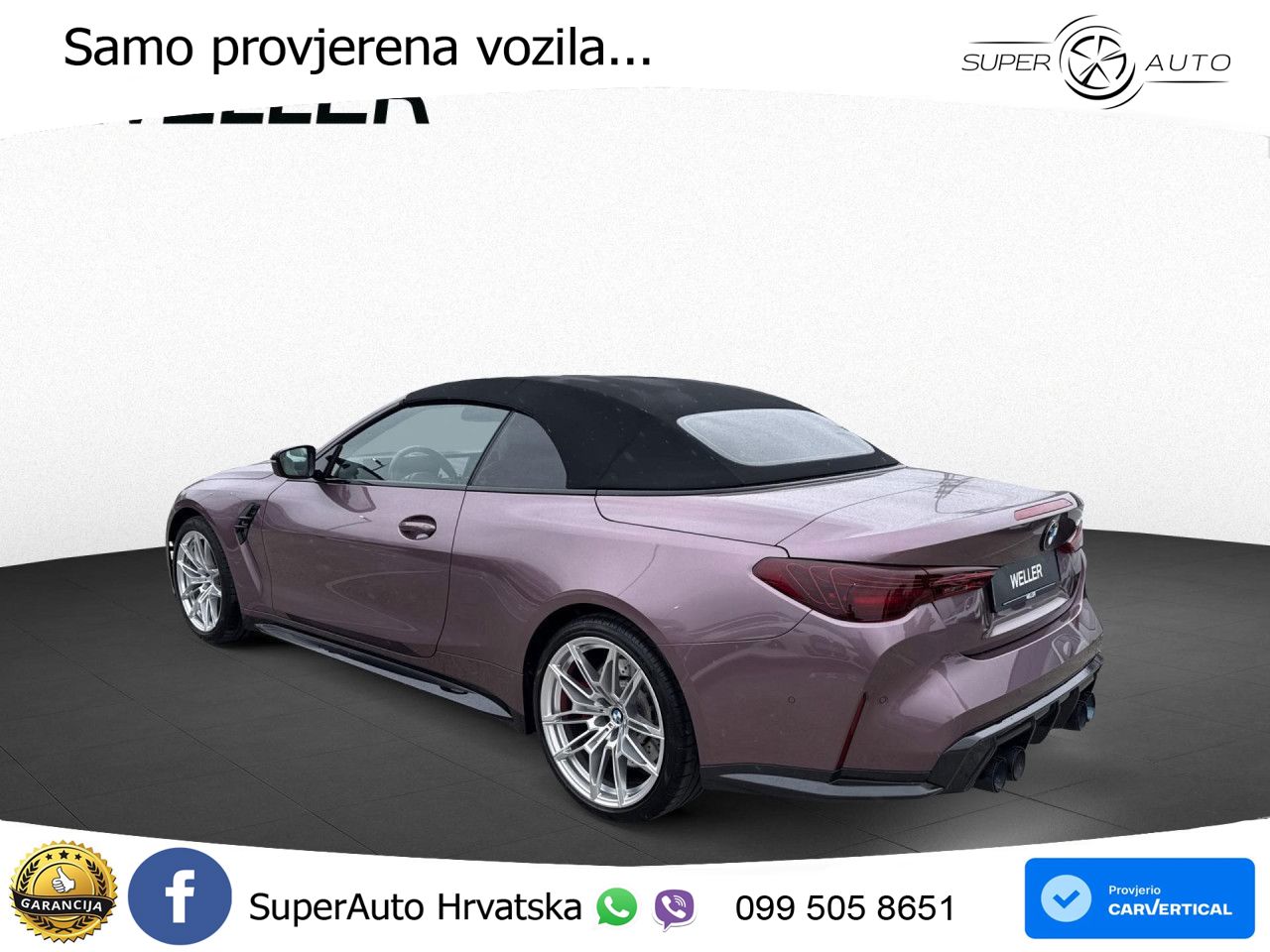 BMW M4 Convertible Competition 3.0 (530 KS) xDrive Steptronic LED+GR SJED+ACC