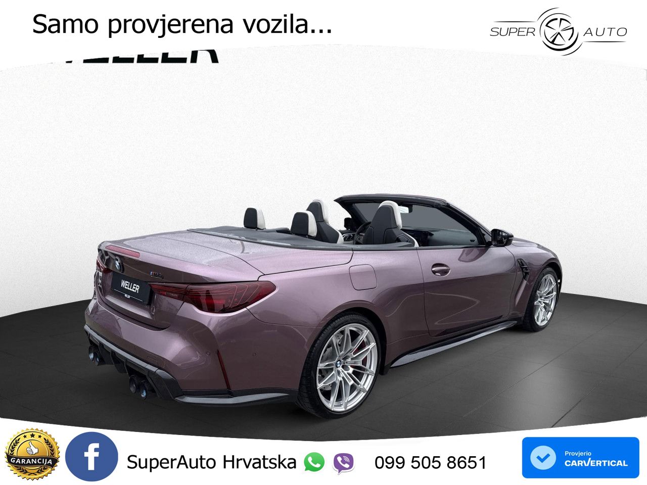 BMW M4 Convertible Competition 3.0 (530 KS) xDrive Steptronic LED+GR SJED+ACC