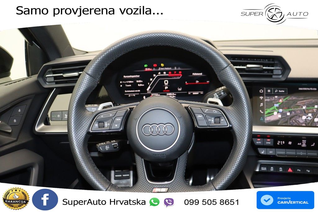 Audi RS3 Sportback 2.5 TFSI (400 KS) quattro S tronic LED+GR SJED+ACC