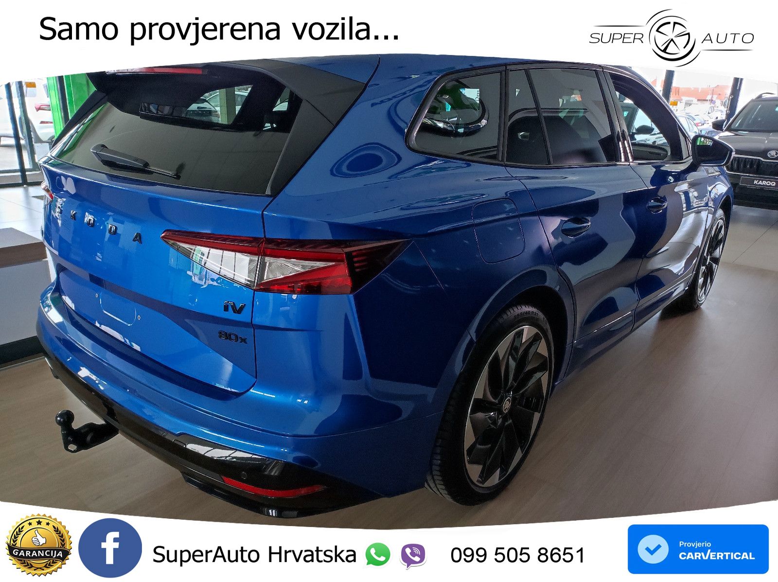 Škoda Enyaq iV 80x 82 kWh (265 KS) AWD