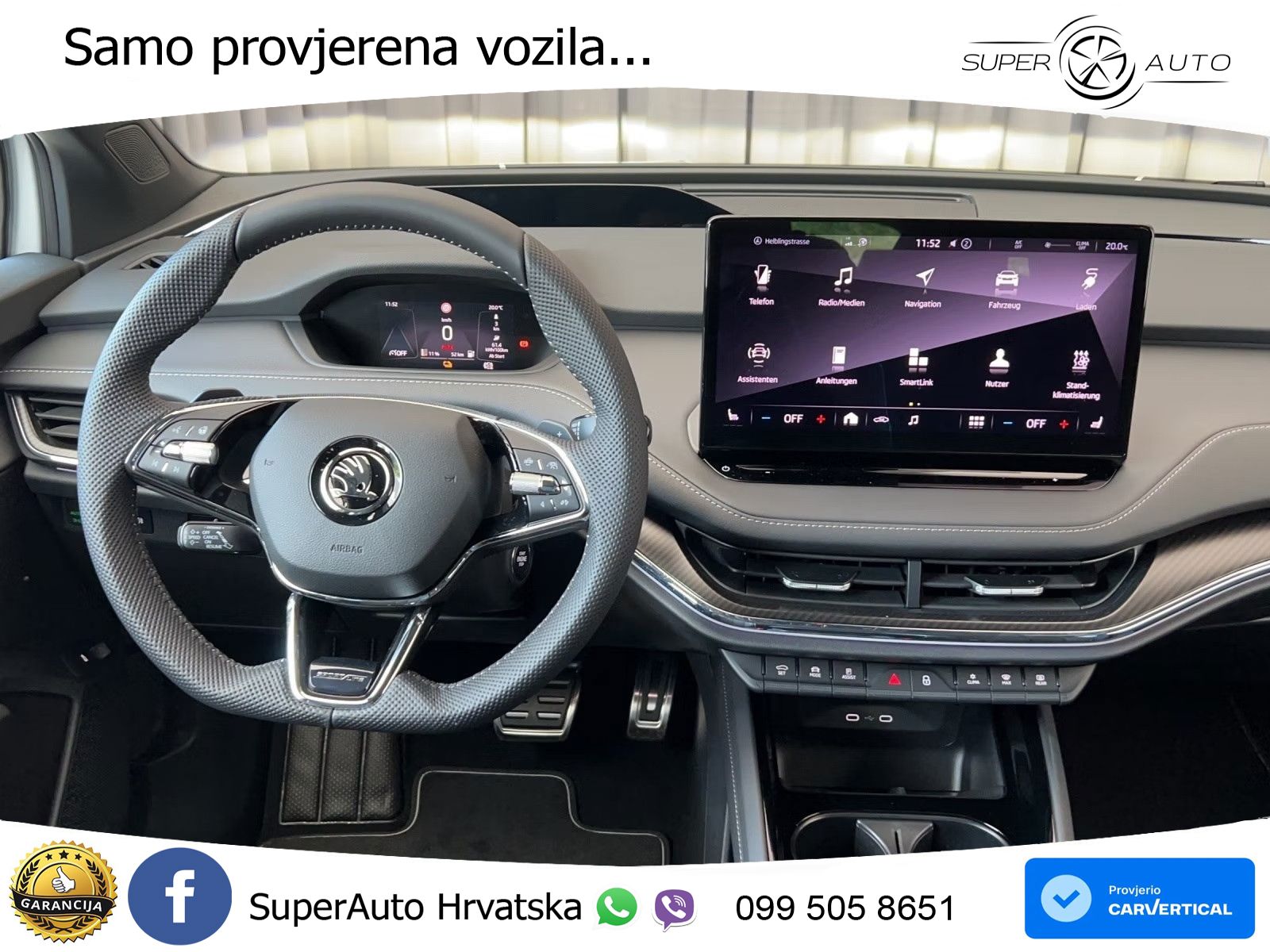 Škoda Enyaq iV 80x 82 kWh (265 KS) AWD