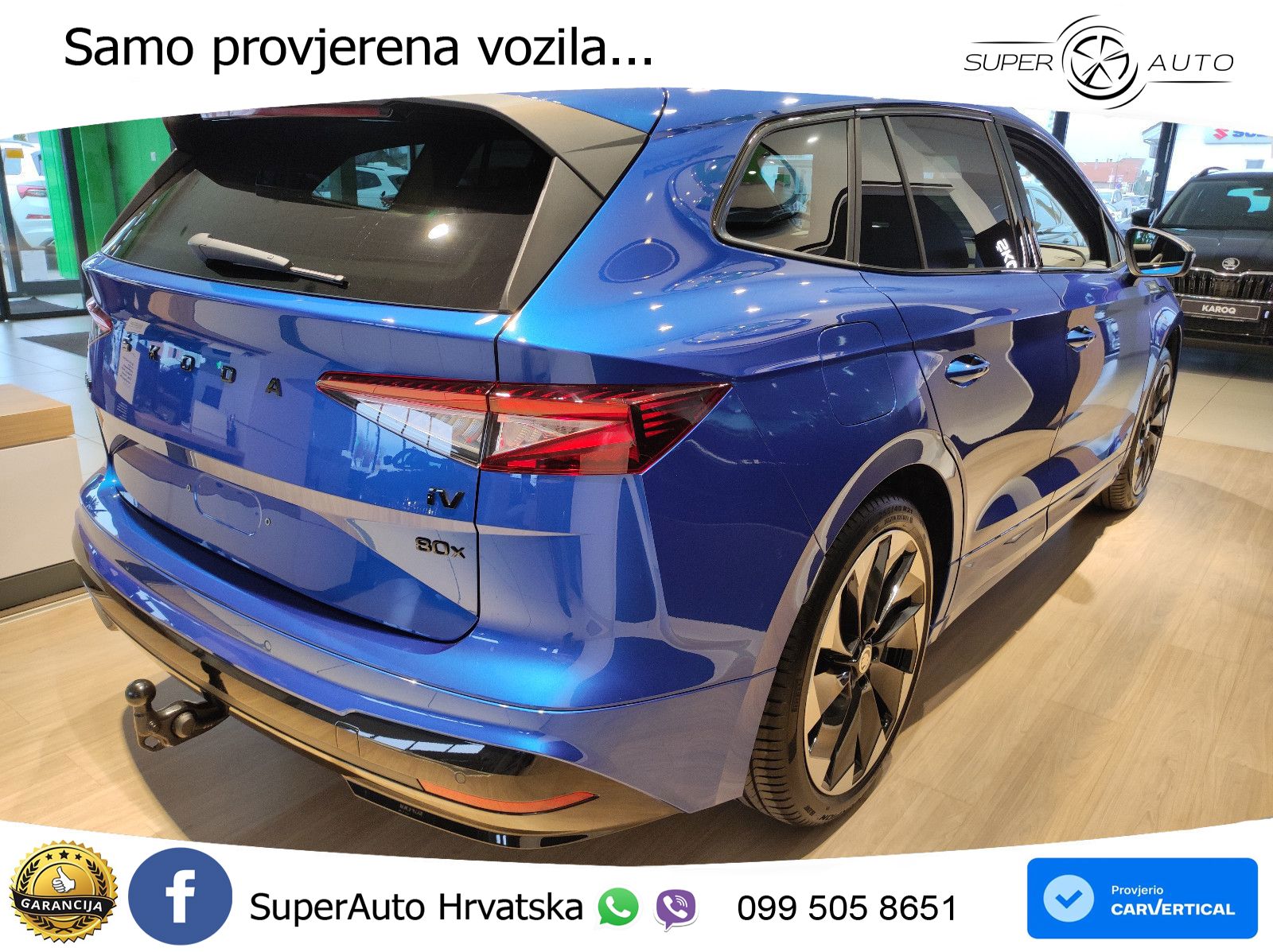 Škoda Enyaq iV 80x 82 kWh (265 KS) AWD