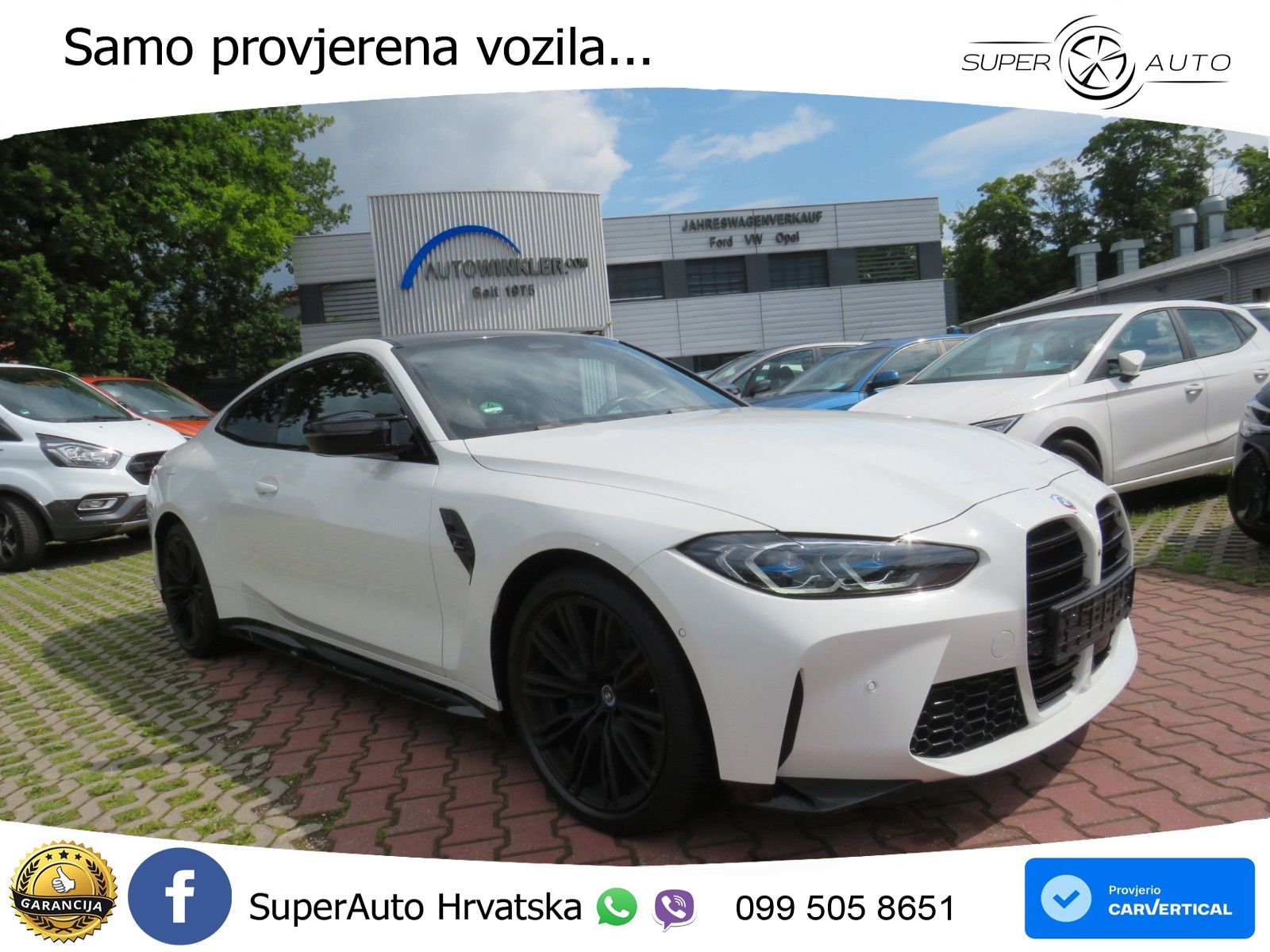 BMW M4 Competition 3.0 (510 KS) Steptronic LED+GR SJED+ACC