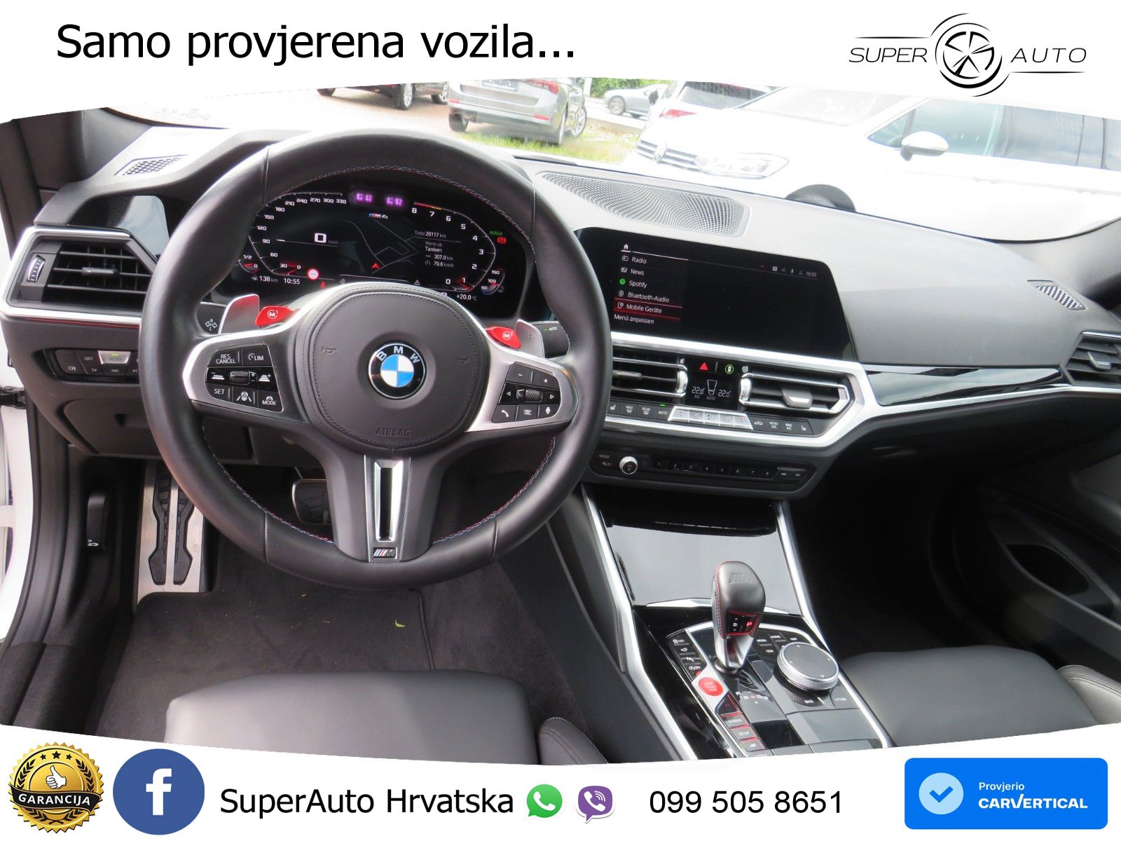 BMW M4 Competition 3.0 (510 KS) Steptronic LED+GR SJED+ACC