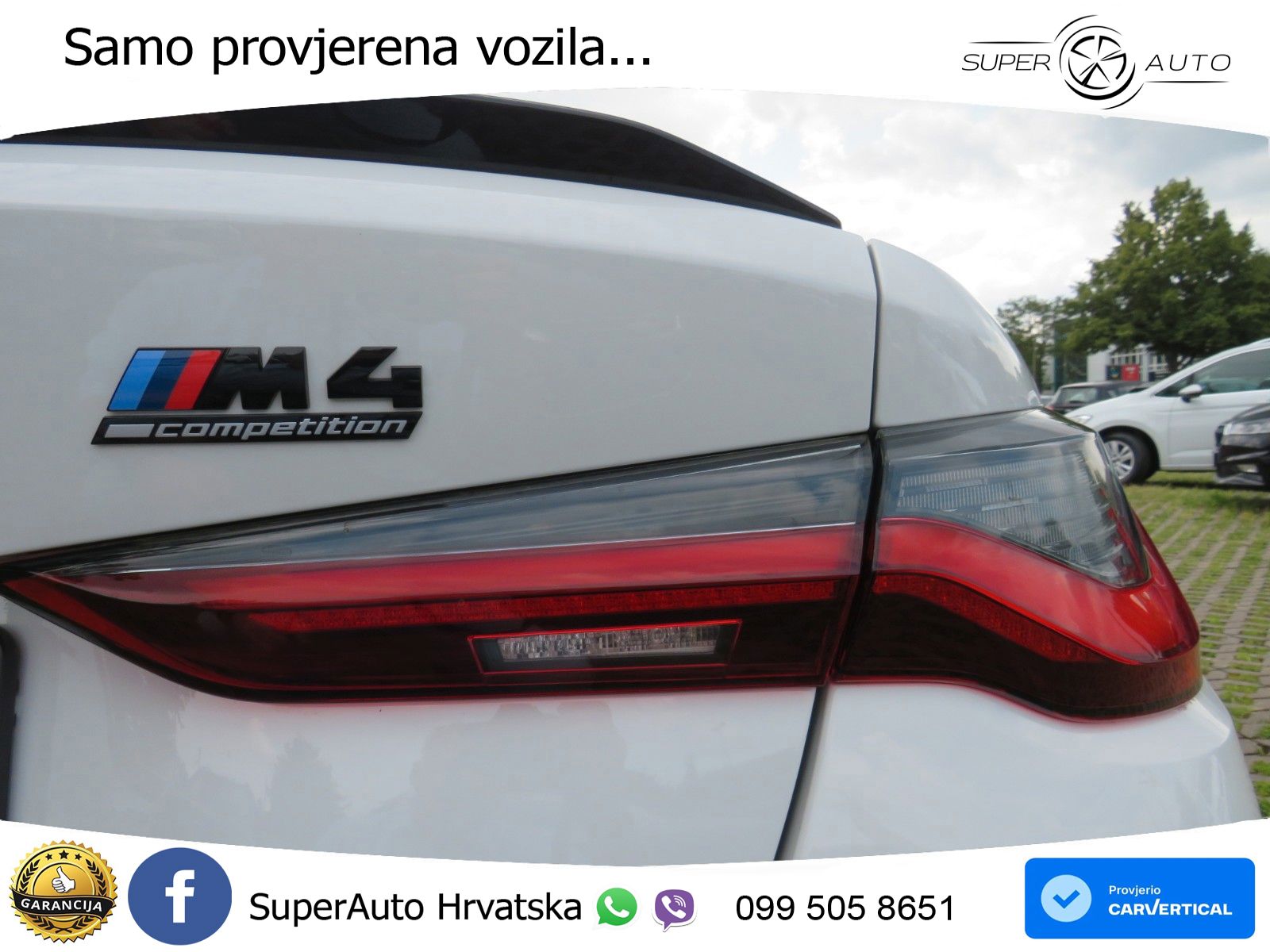 BMW M4 Competition 3.0 (510 KS) Steptronic LED+GR SJED+ACC