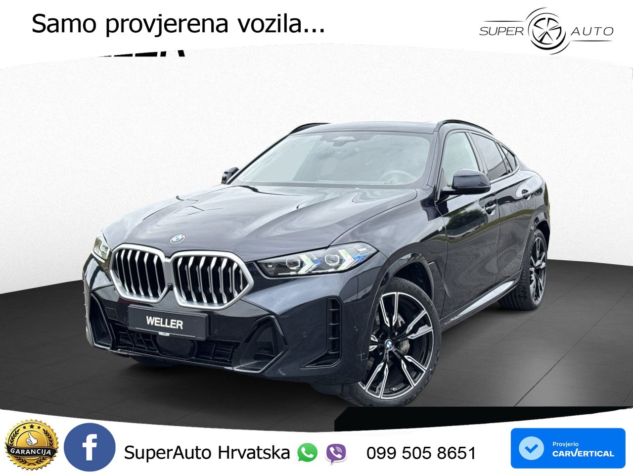 BMW X6 30d (298 KS) xDrive Steptronic M Sport LED+GR SJED+ACC