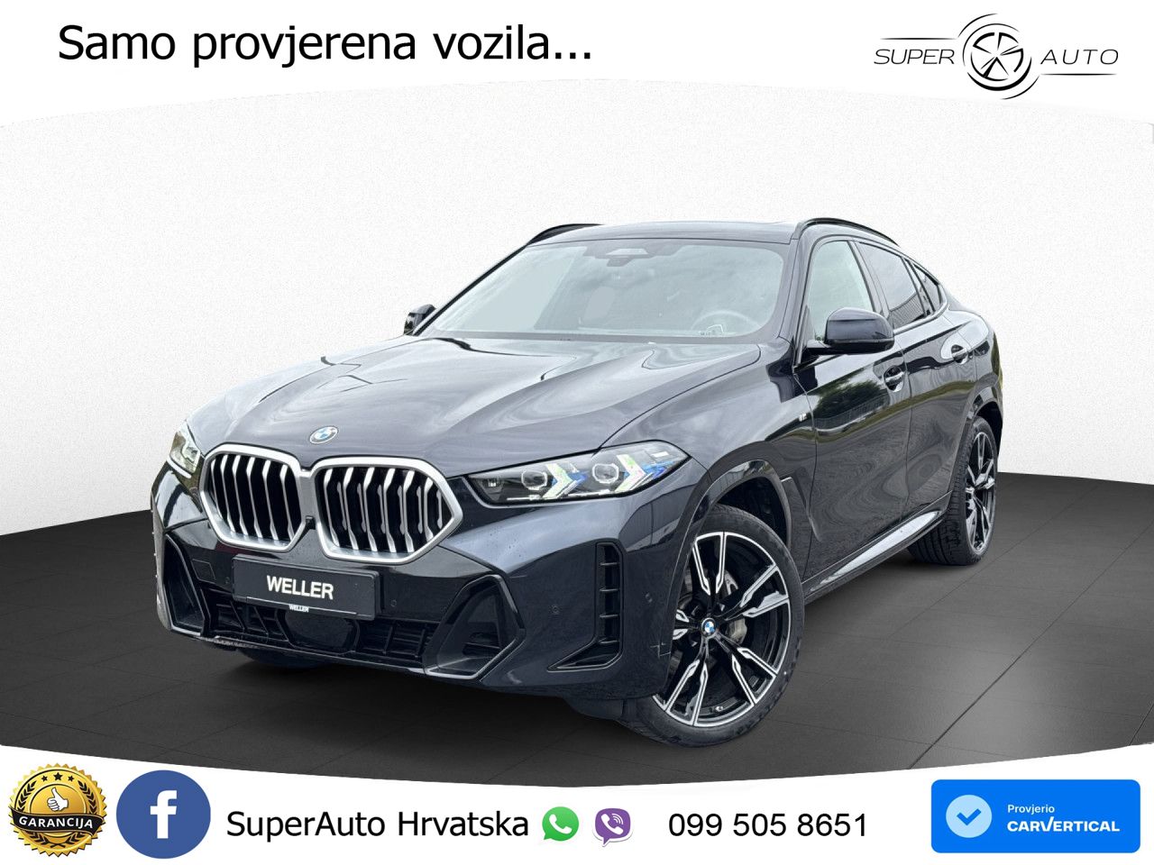 BMW X6 30d (298 KS) xDrive Steptronic M Sport LED+GR SJED+ACC