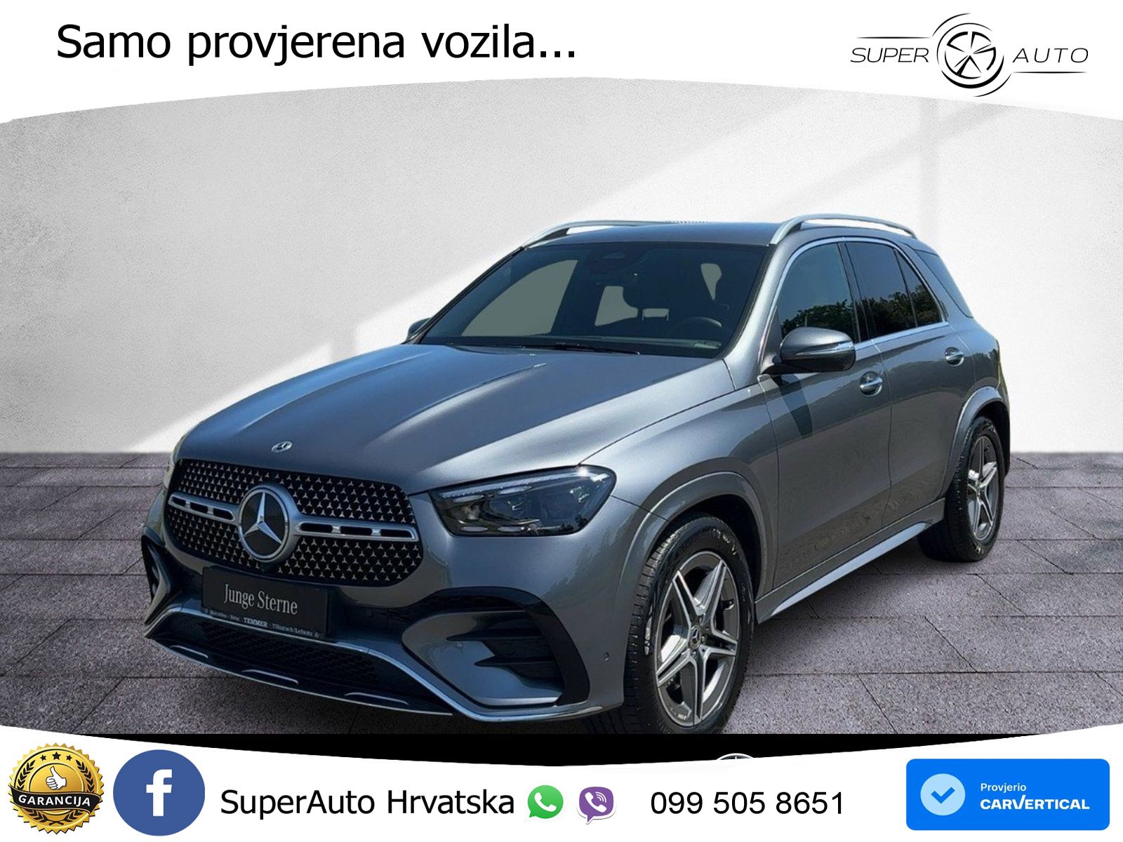 Mercedes GLE 300d (269 KS) EQ Boost 4MATIC 9G-TRONIC AMG LED+GR SJED+ACC