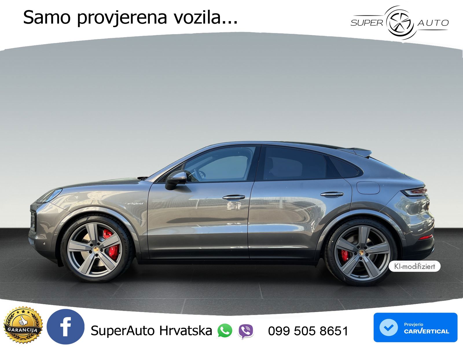 Porsche Cayenne Coupe S 3.0 V6 (519 KS) E-Hybrid Tiptronic S