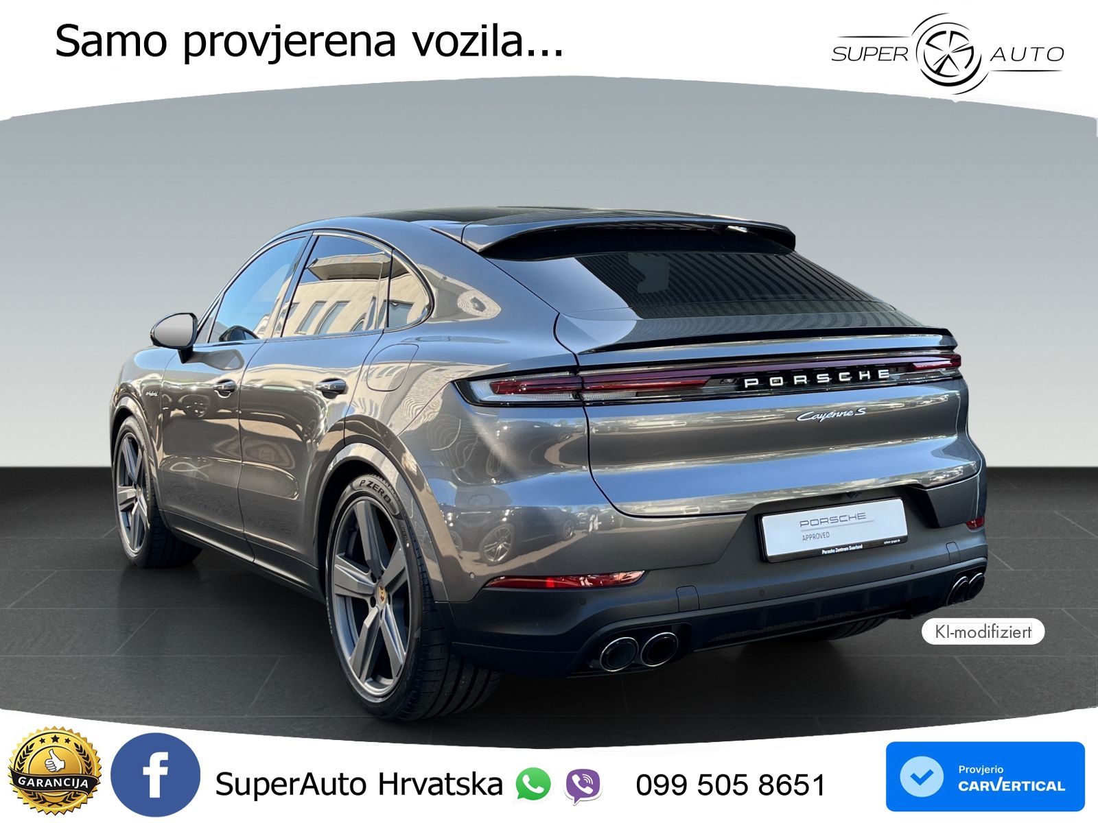 Porsche Cayenne Coupe S 3.0 V6 (519 KS) E-Hybrid Tiptronic S