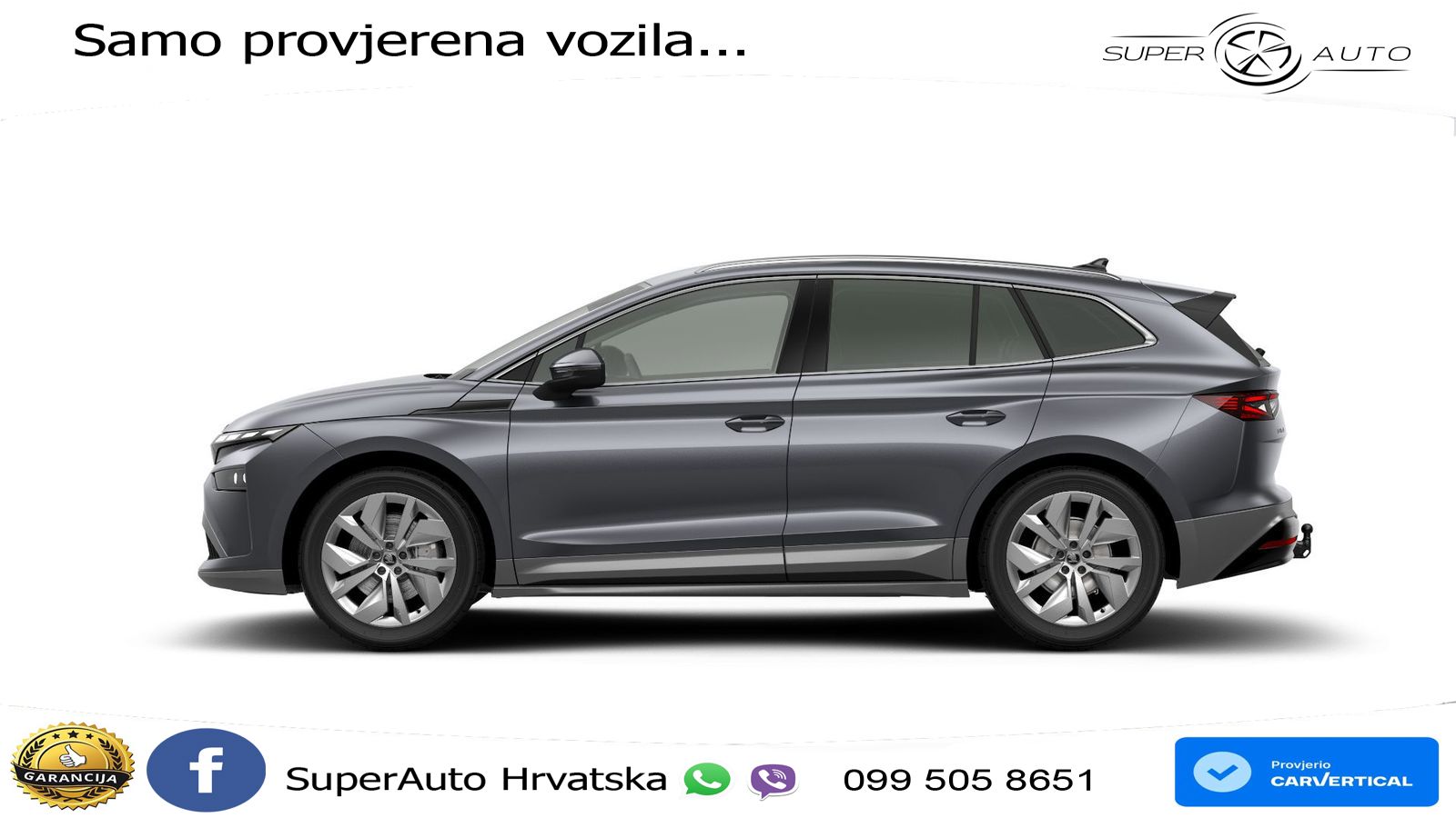 Škoda Enyaq 85 82 kWh (286 KS) LED+GR SJED+ACC
