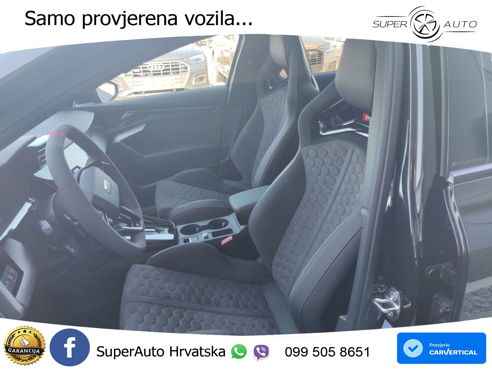 Audi RS3 Sedan 2.5 TFSI (400 KS) quattro S tronic LED+GR SJED+ACC