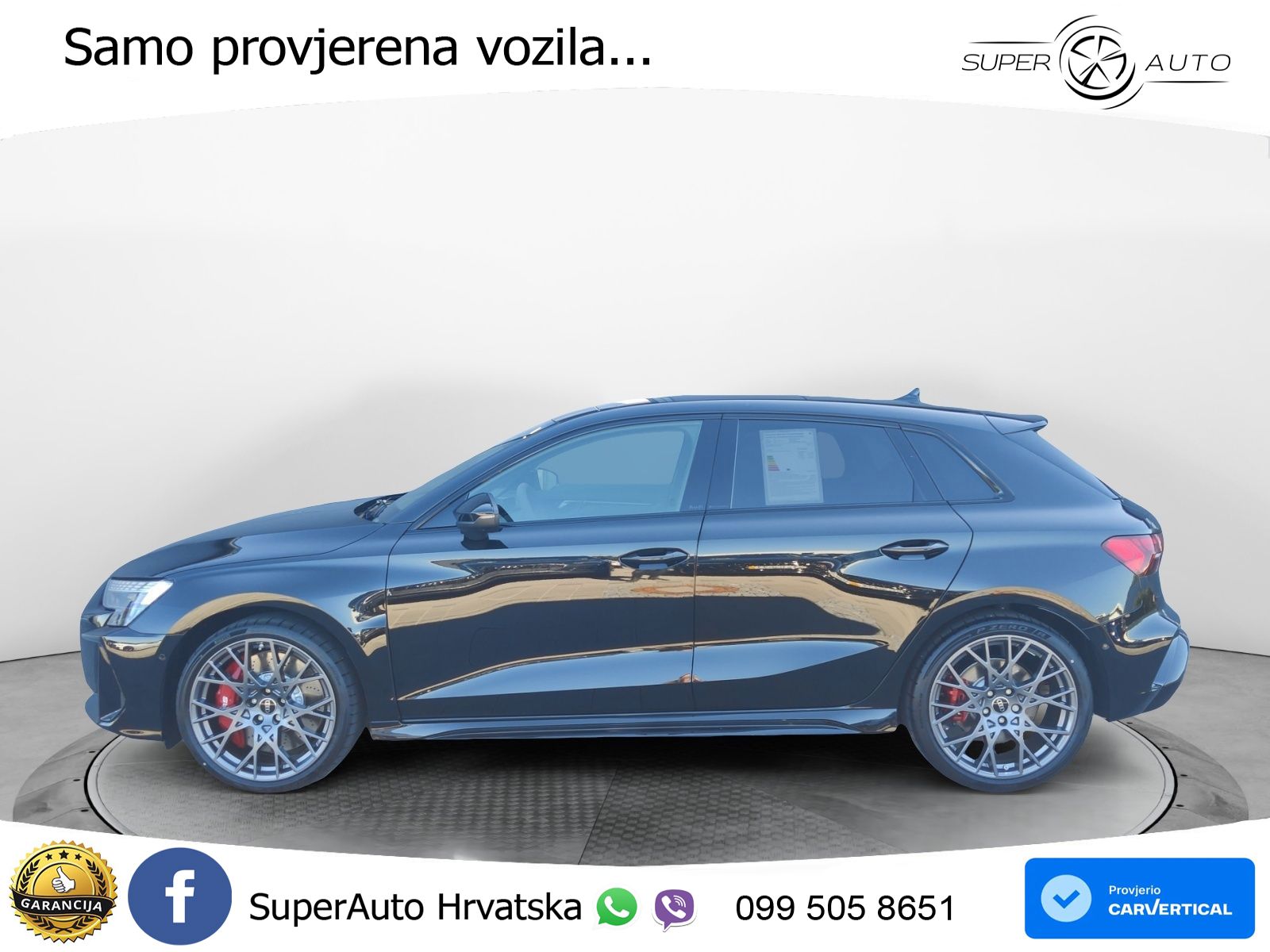 Audi RS3 Sedan 2.5 TFSI (400 KS) quattro S tronic LED+GR SJED+ACC