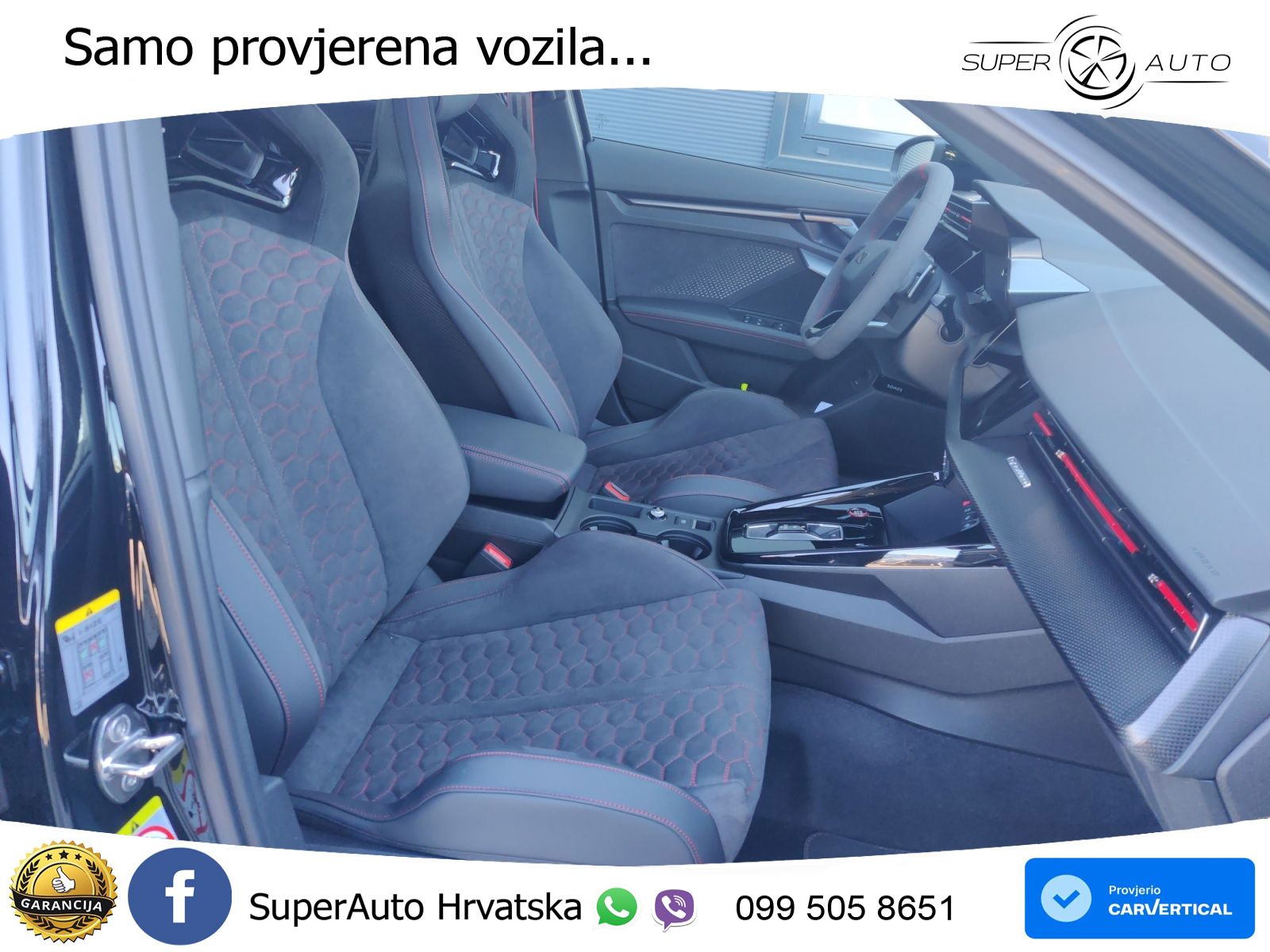 Audi RS3 Sedan 2.5 TFSI (400 KS) quattro S tronic LED+GR SJED+ACC