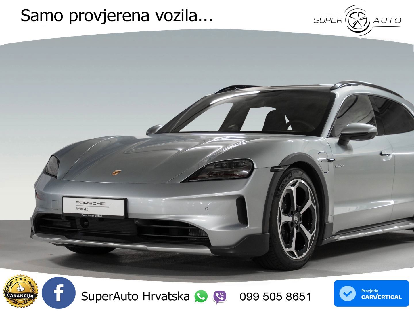 Porsche Taycan Cross Turismo 4 105 kWh (435 KS)