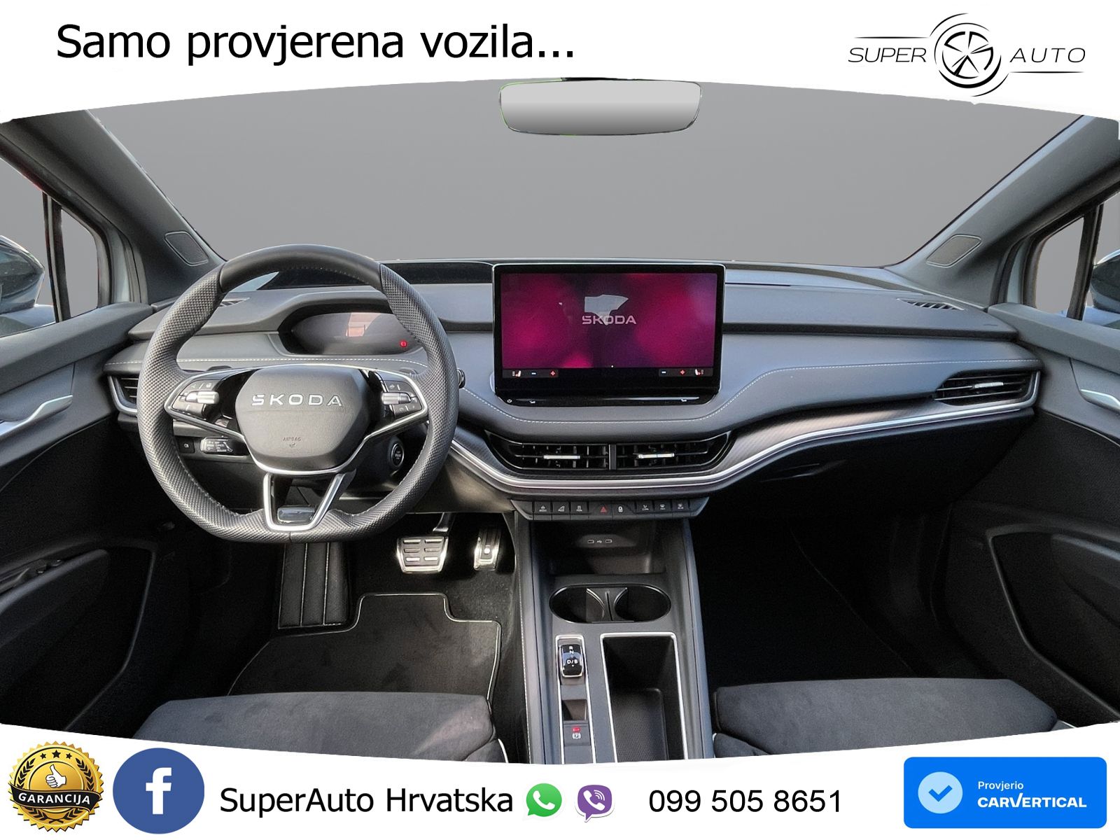 Škoda Enyaq 85 82 kWh (286 KS) SportLine LED+GR SJED+ACC