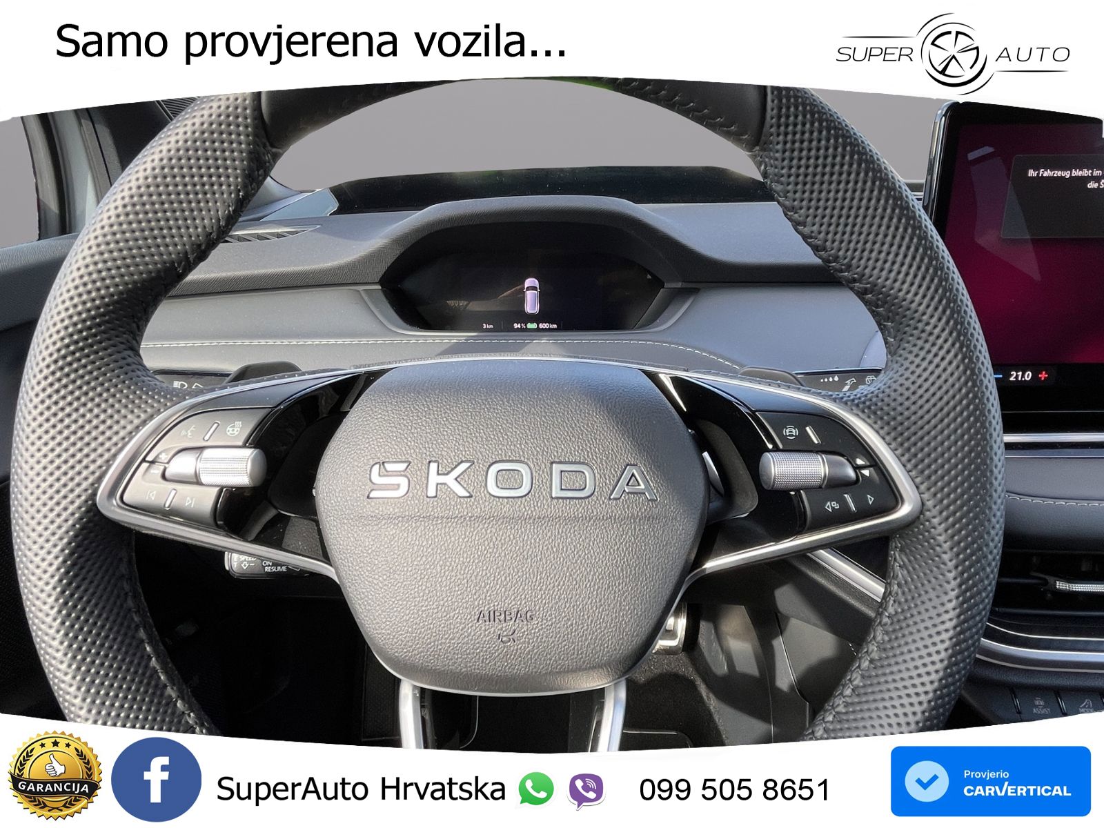 Škoda Enyaq 85 82 kWh (286 KS) SportLine LED+GR SJED+ACC