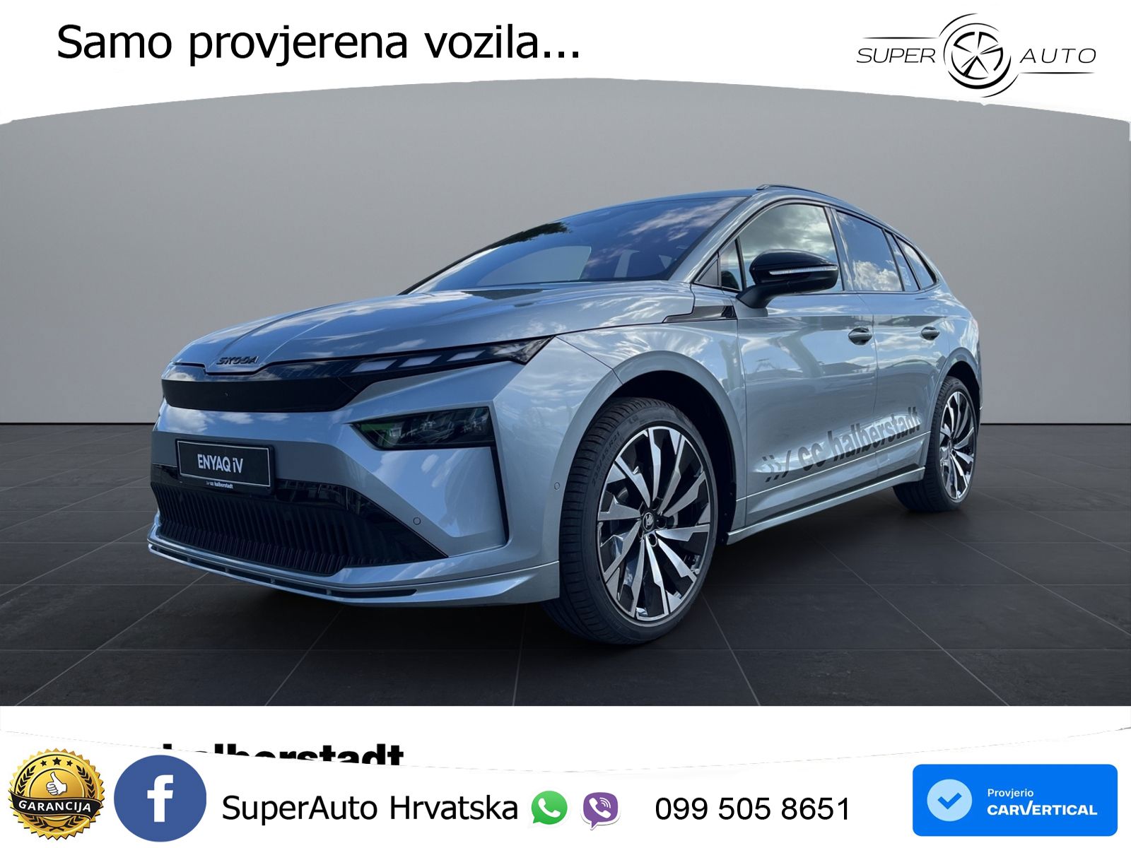 Škoda Enyaq 85 82 kWh (286 KS) SportLine LED+GR SJED+ACC