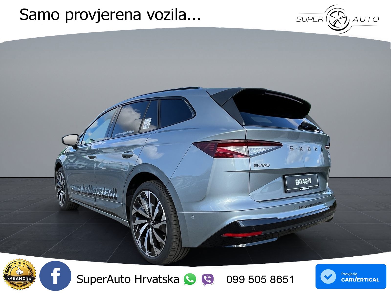 Škoda Enyaq 85 82 kWh (286 KS) SportLine LED+GR SJED+ACC