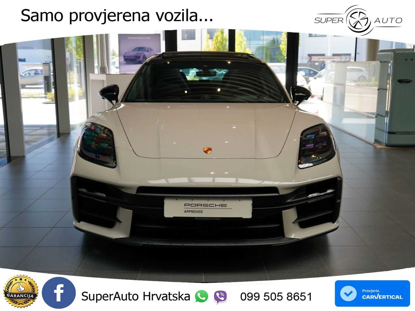 Porsche Panamera 4 2.9 V6 (470 KS) E-Hybrid PDK ACC+HEAD+4xGR SJED+360+PANO