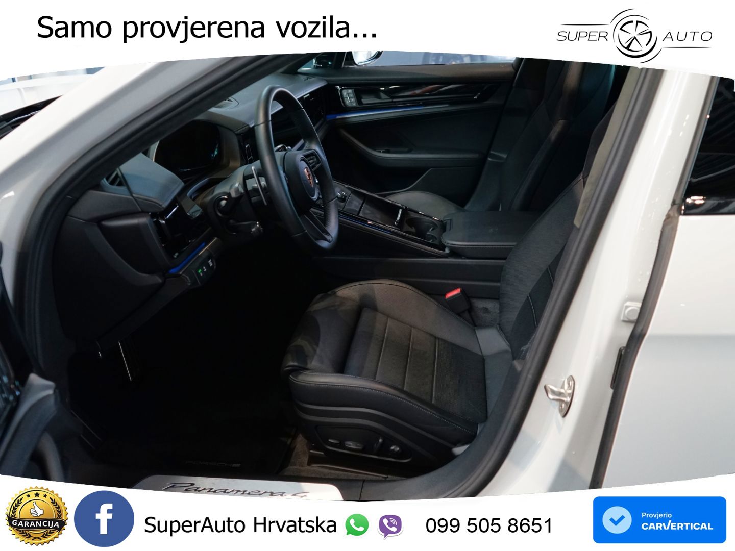 Porsche Panamera 4 2.9 V6 (470 KS) E-Hybrid PDK ACC+HEAD+4xGR SJED+360+PANO