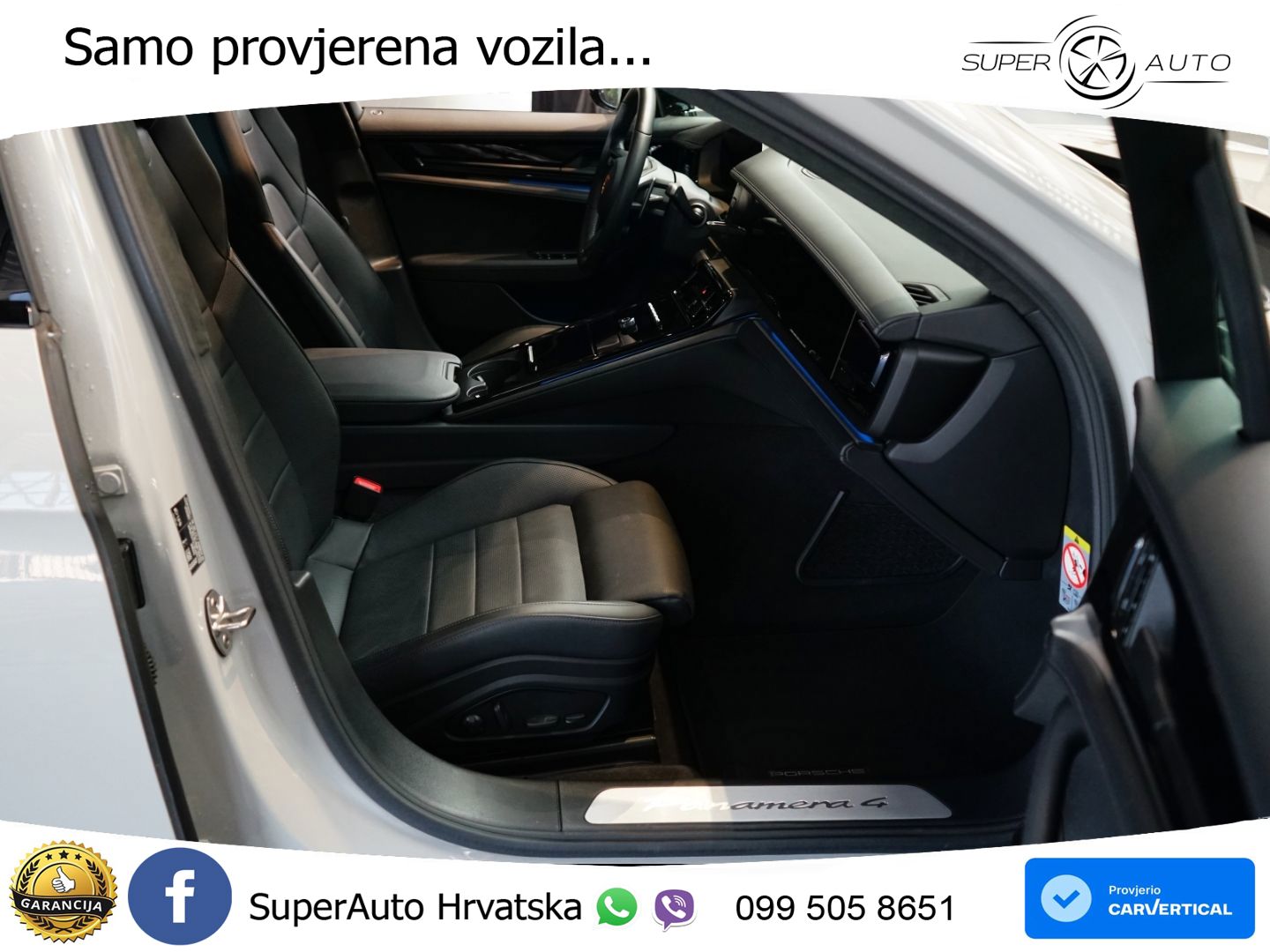 Porsche Panamera 4 2.9 V6 (470 KS) E-Hybrid PDK ACC+HEAD+4xGR SJED+360+PANO