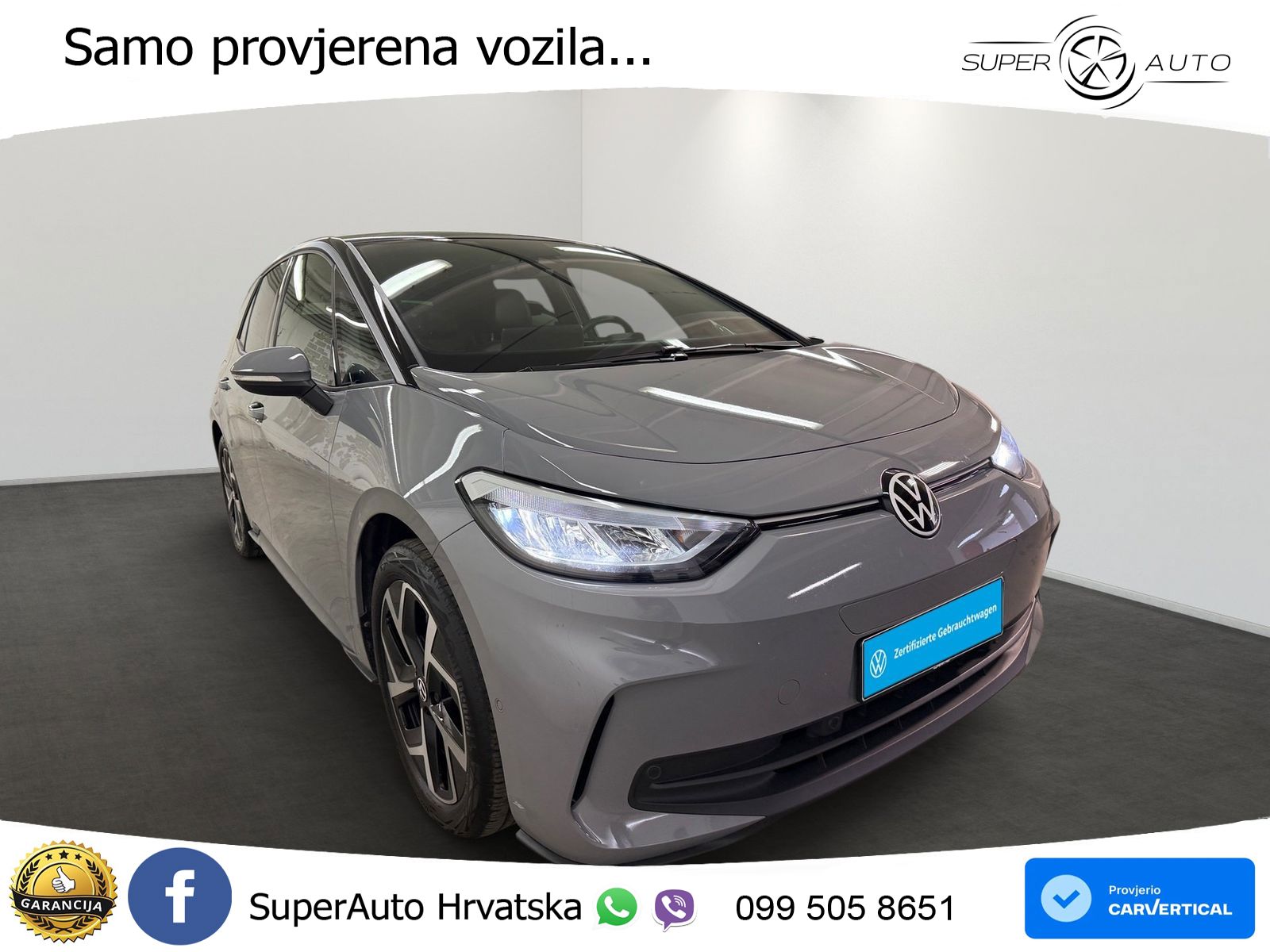 Volkswagen ID.3 Pro 62 kWh (204 KS) LED+GR SJED+ACC