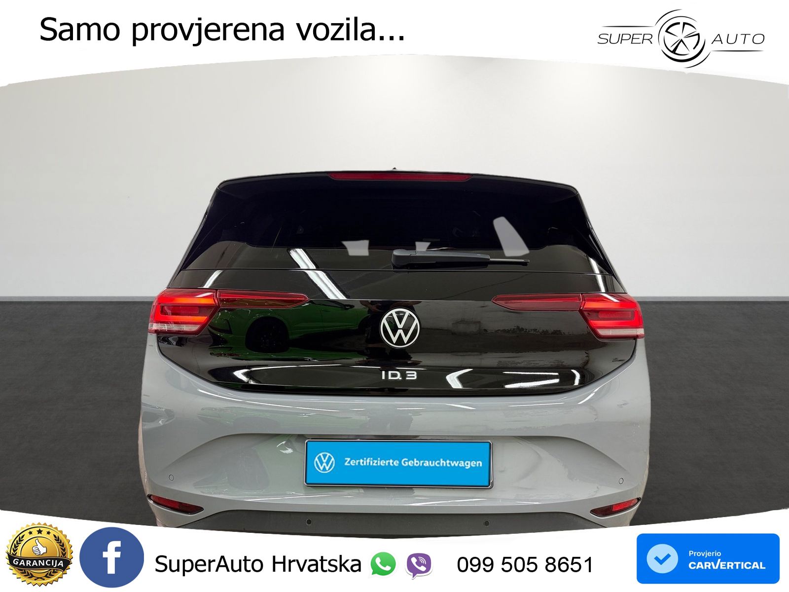 Volkswagen ID.3 Pro 62 kWh (204 KS) LED+GR SJED+ACC