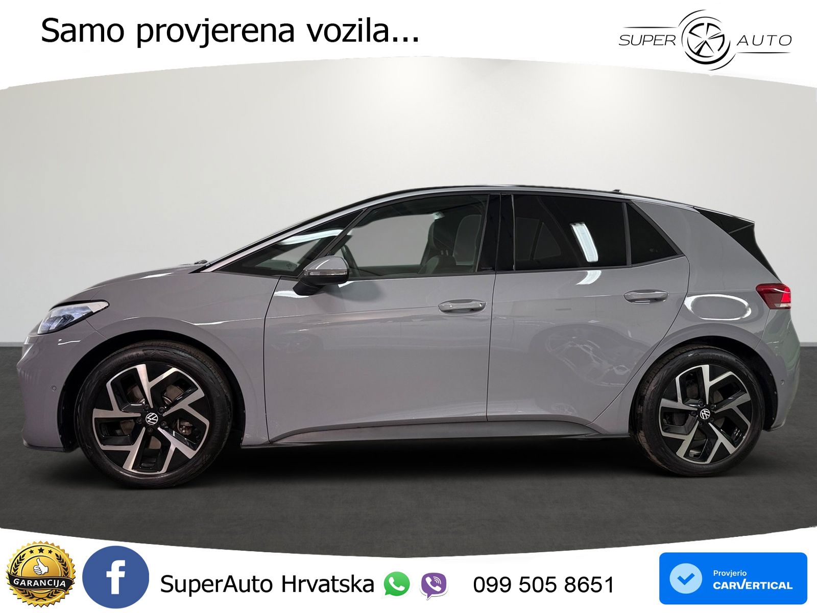 Volkswagen ID.3 Pro 62 kWh (204 KS) LED+GR SJED+ACC