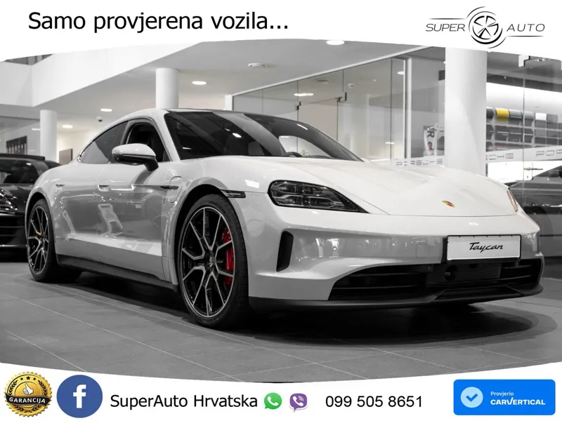 Porsche Taycan 4S 105 kWh (598 KS)