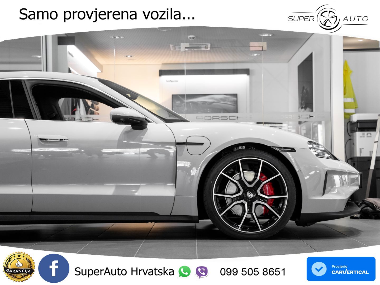 Porsche Taycan 4S 105 kWh (598 KS)