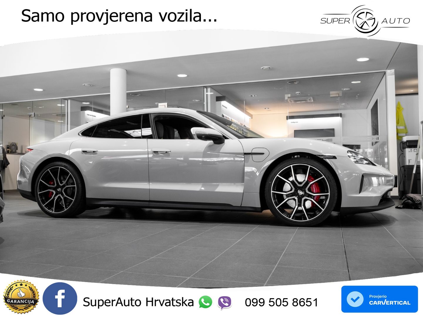 Porsche Taycan 4S 105 kWh (598 KS)