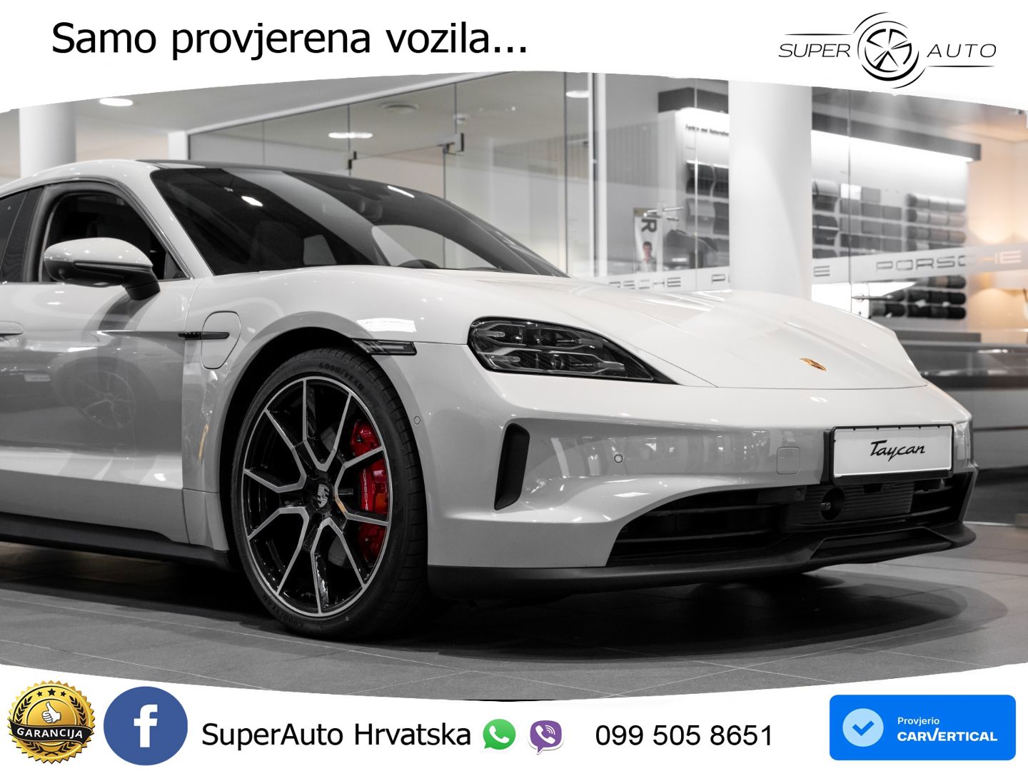 Porsche Taycan 4S 105 kWh (598 KS)