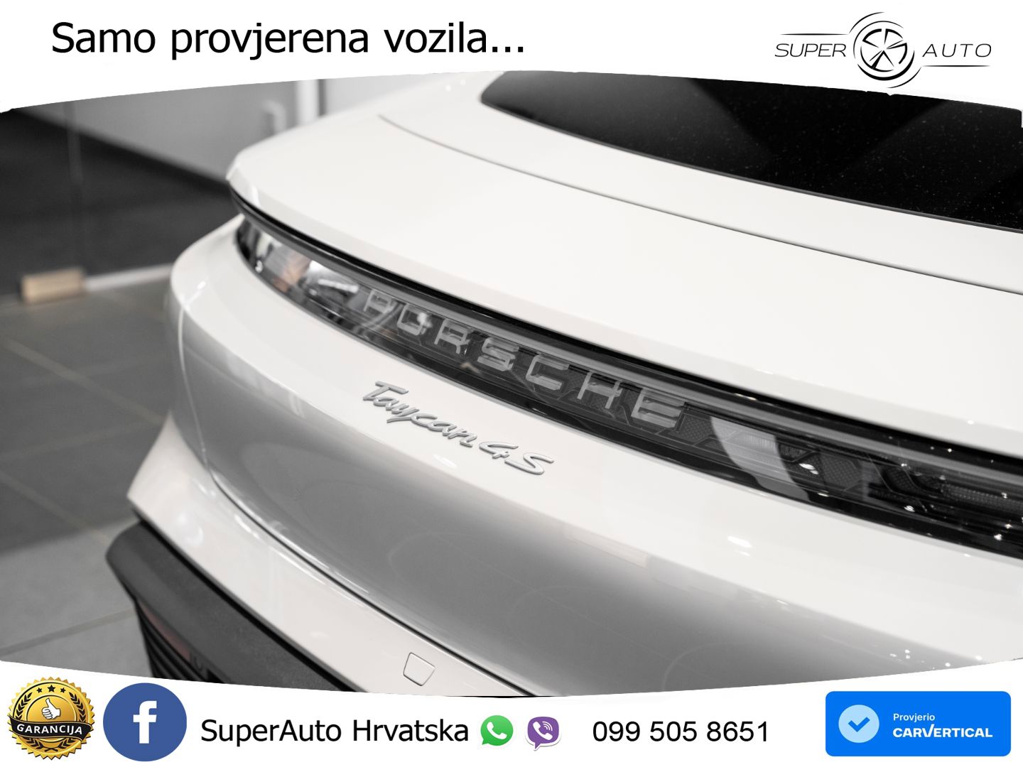 Porsche Taycan 4S 105 kWh (598 KS)