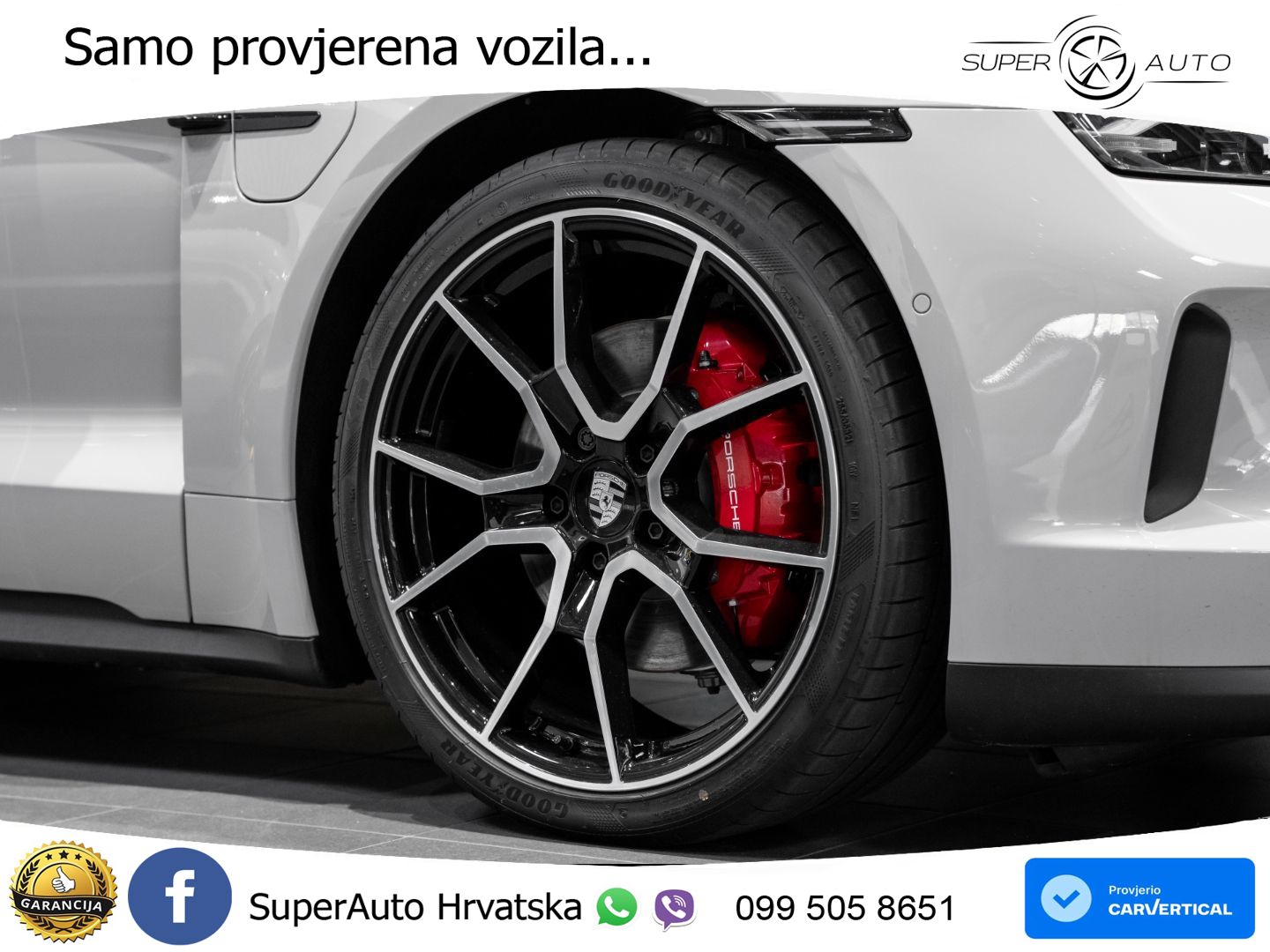 Porsche Taycan 4S 105 kWh (598 KS)