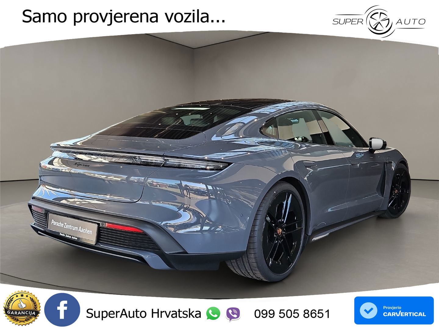 Porsche Taycan 105 kWh (435 KS)